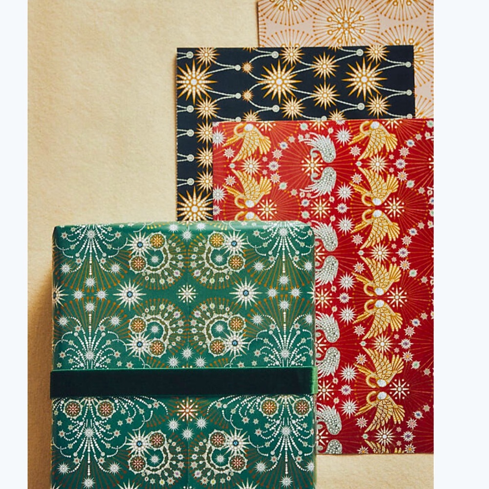 Catherine‎ Martin Wrapping Paper and gift tags set